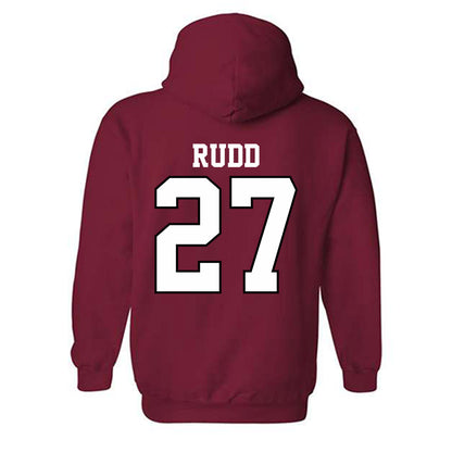 Oklahoma - NCAA Football : Trace Rudd - Classic Shersey Hooded Sweatshirt-1