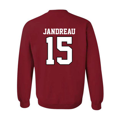 Oklahoma - NCAA Football : Beau Jandreau - Classic Shersey Crewneck Sweatshirt-1