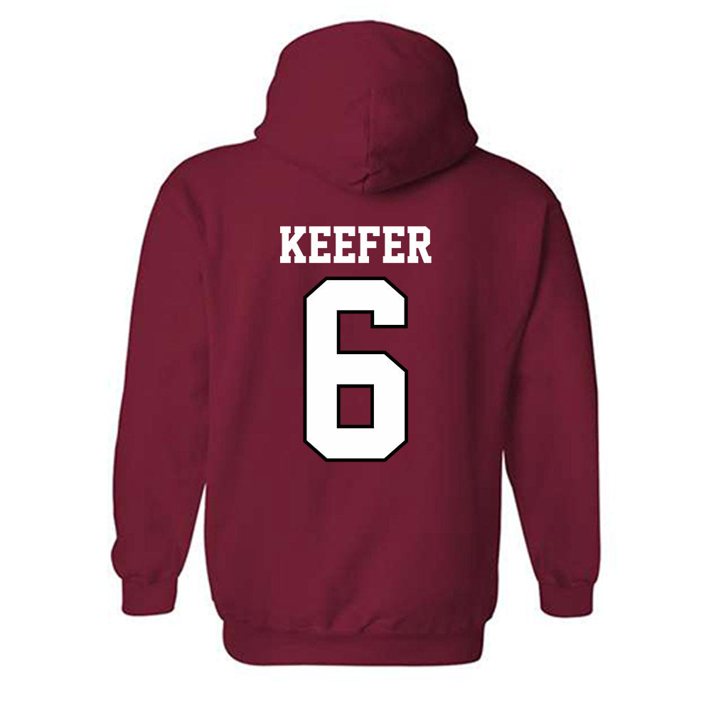 Oklahoma - NCAA Women's Soccer : Kayla Keefer - Classic Shersey Hooded Sweatshirt-1