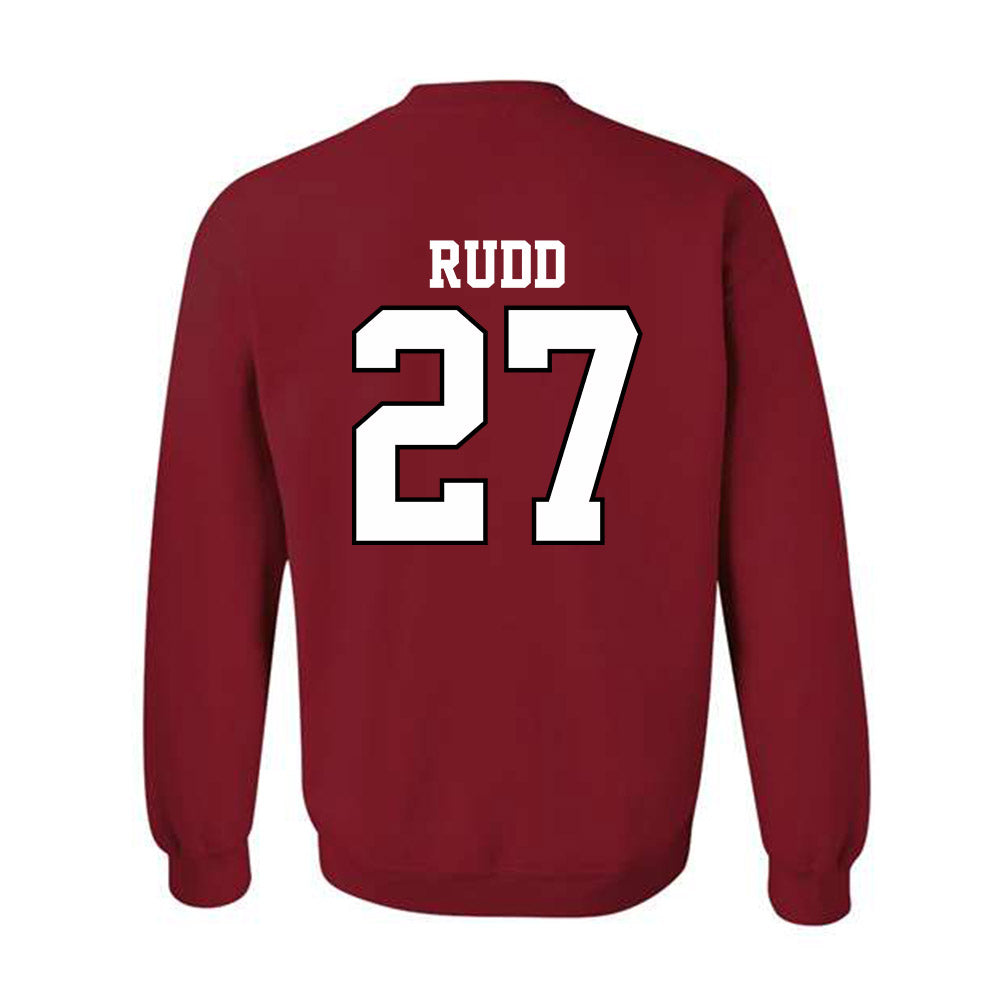 Oklahoma - NCAA Football : Trace Rudd - Classic Shersey Crewneck Sweatshirt-1