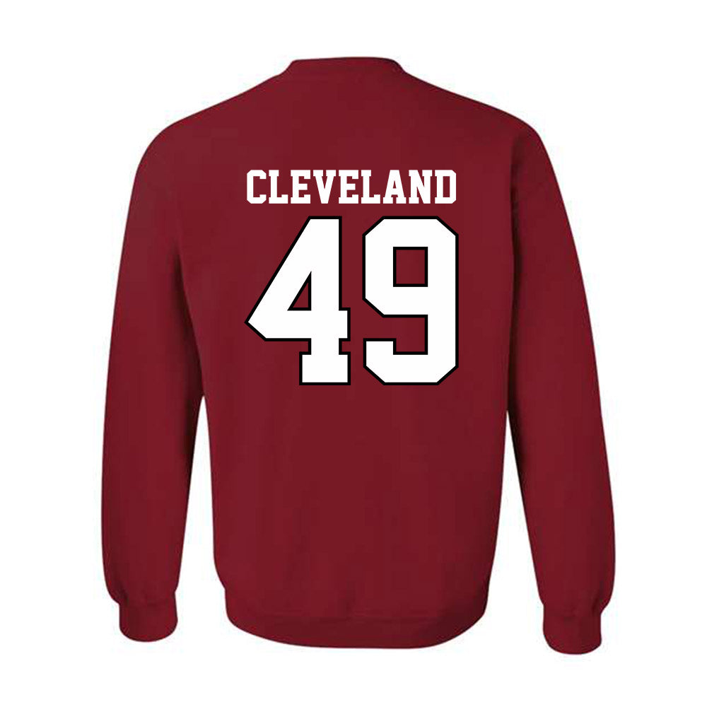 Oklahoma - NCAA Baseball : Jackson Cleveland - Classic Shersey Crewneck Sweatshirt-1