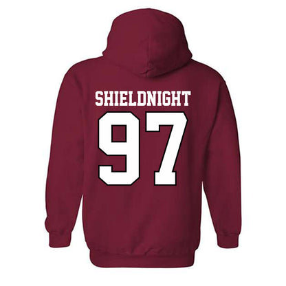 Oklahoma - NCAA Football : Alex Shieldnight - Classic Shersey Hooded Sweatshirt-1