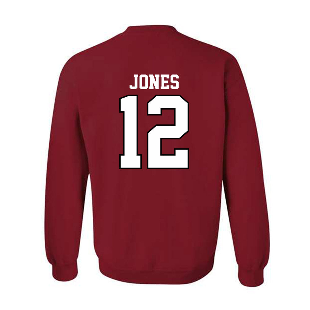 Oklahoma - NCAA Men's Basketball : Jadon Jones - Classic Shersey Crewneck Sweatshirt-1