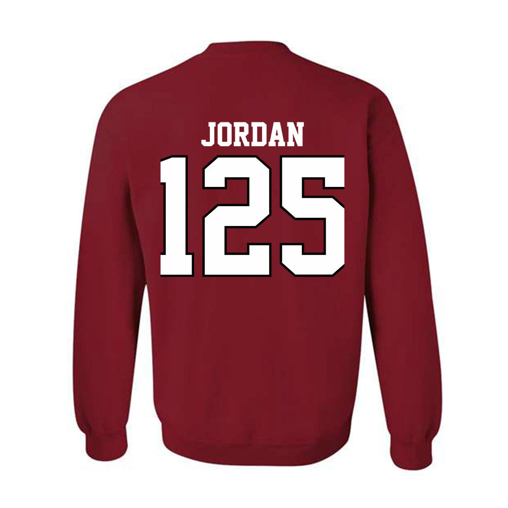 Oklahoma - NCAA Wrestling : Beric Jordan - Classic Shersey Crewneck Sweatshirt-1