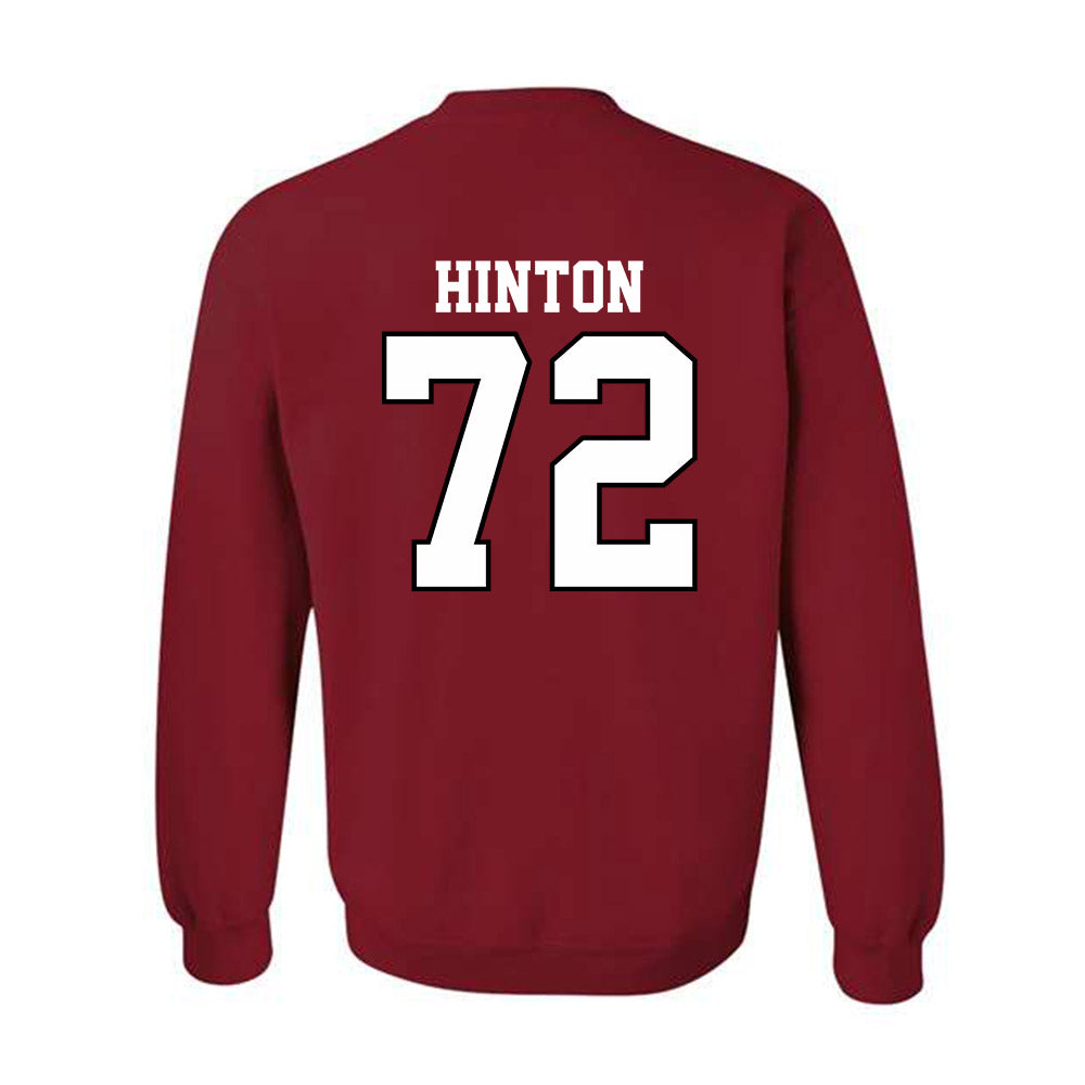 Oklahoma - NCAA Football : Fred Hinton - Classic Shersey Crewneck Sweatshirt-1