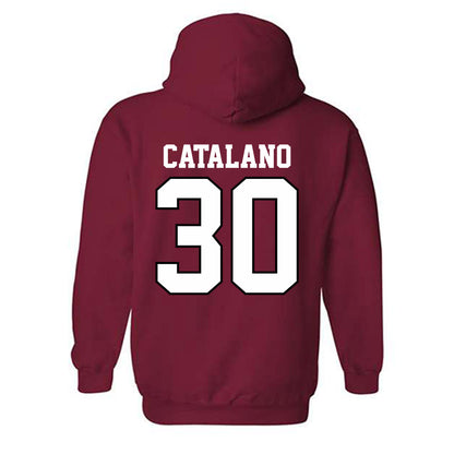 Oklahoma - NCAA Baseball : Michael Catalano - Classic Shersey Hooded Sweatshirt-1