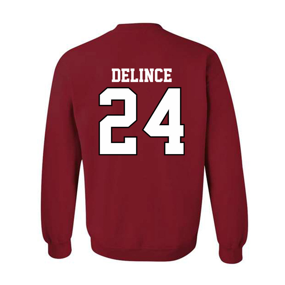 Oklahoma - NCAA Women's Volleyball : Halle Delince - Classic Shersey Crewneck Sweatshirt-1