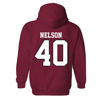 Oklahoma - NCAA Football : Matthew Nelson - Classic Shersey Hooded Sweatshirt-1