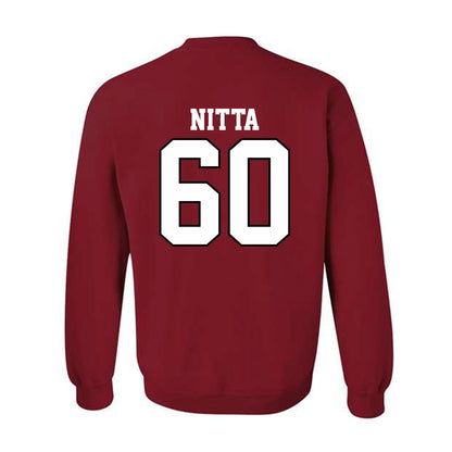 Oklahoma - NCAA Football : Caleb Nitta - Classic Shersey Crewneck Sweatshirt-1