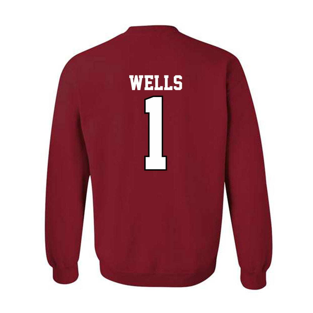 Oklahoma - NCAA Softball : Kendall Wells - Classic Shersey Crewneck Sweatshirt-1