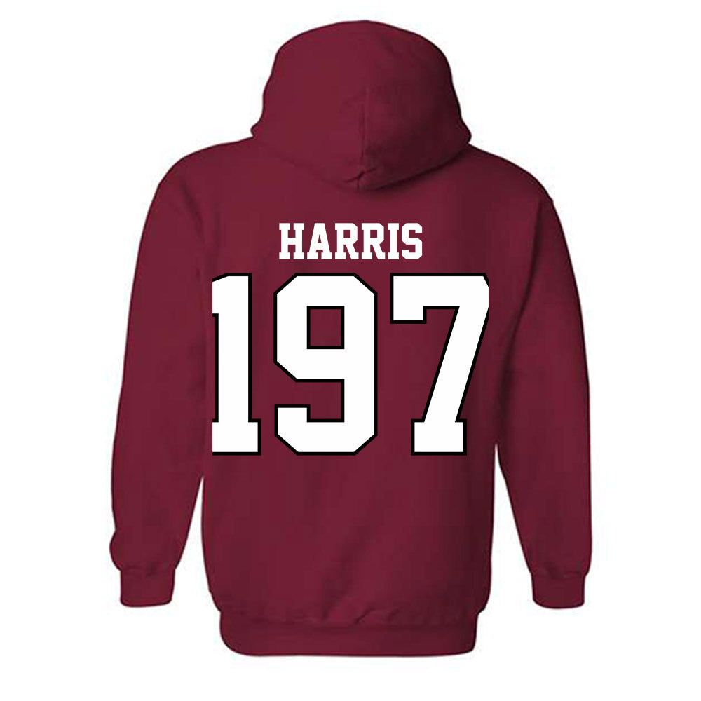 Oklahoma - NCAA Wrestling : Anthony Harris - Classic Shersey Hooded Sweatshirt-1