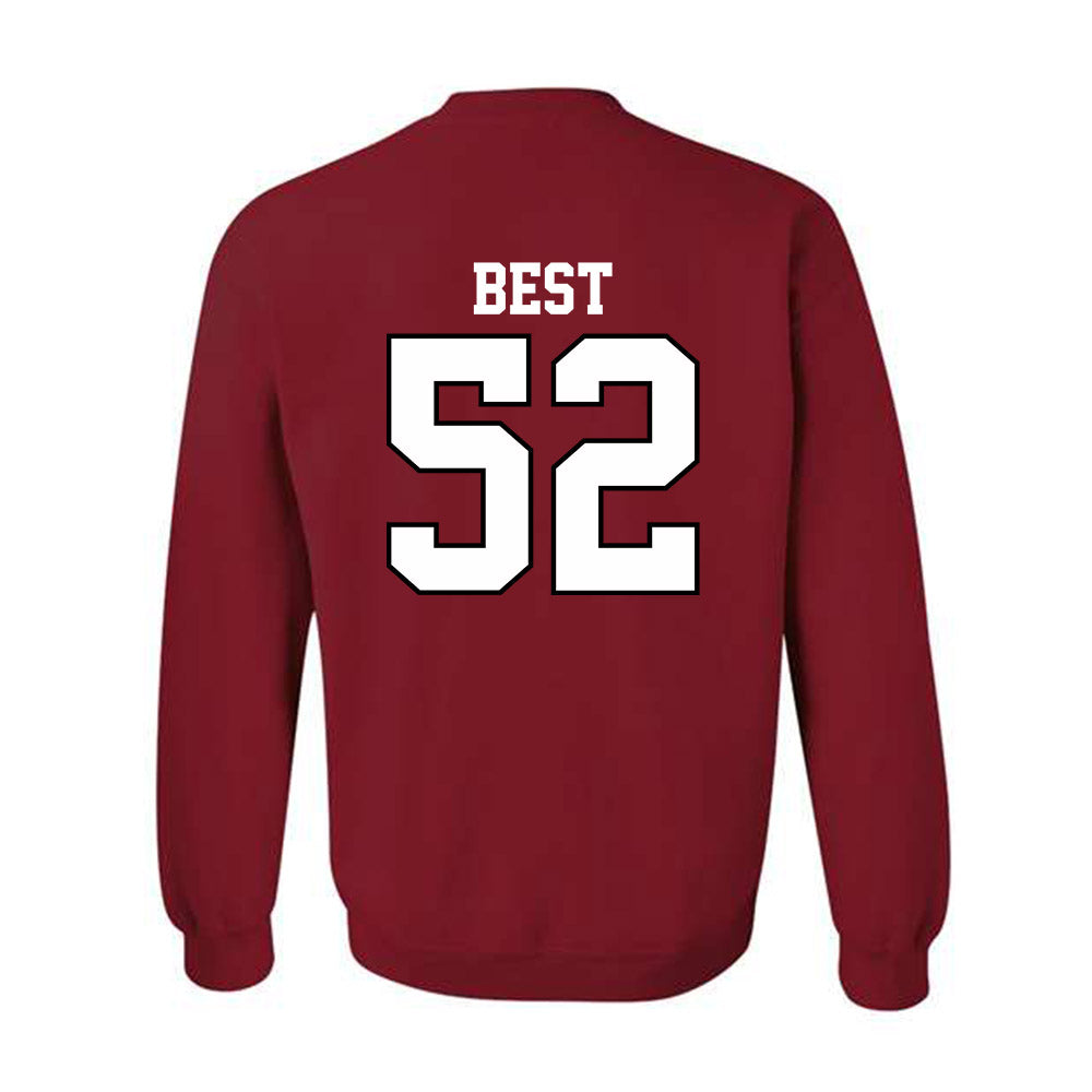 Oklahoma - NCAA Football : Noah Best - Classic Shersey Crewneck Sweatshirt-1