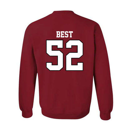 Oklahoma - NCAA Football : Noah Best - Classic Shersey Crewneck Sweatshirt-1
