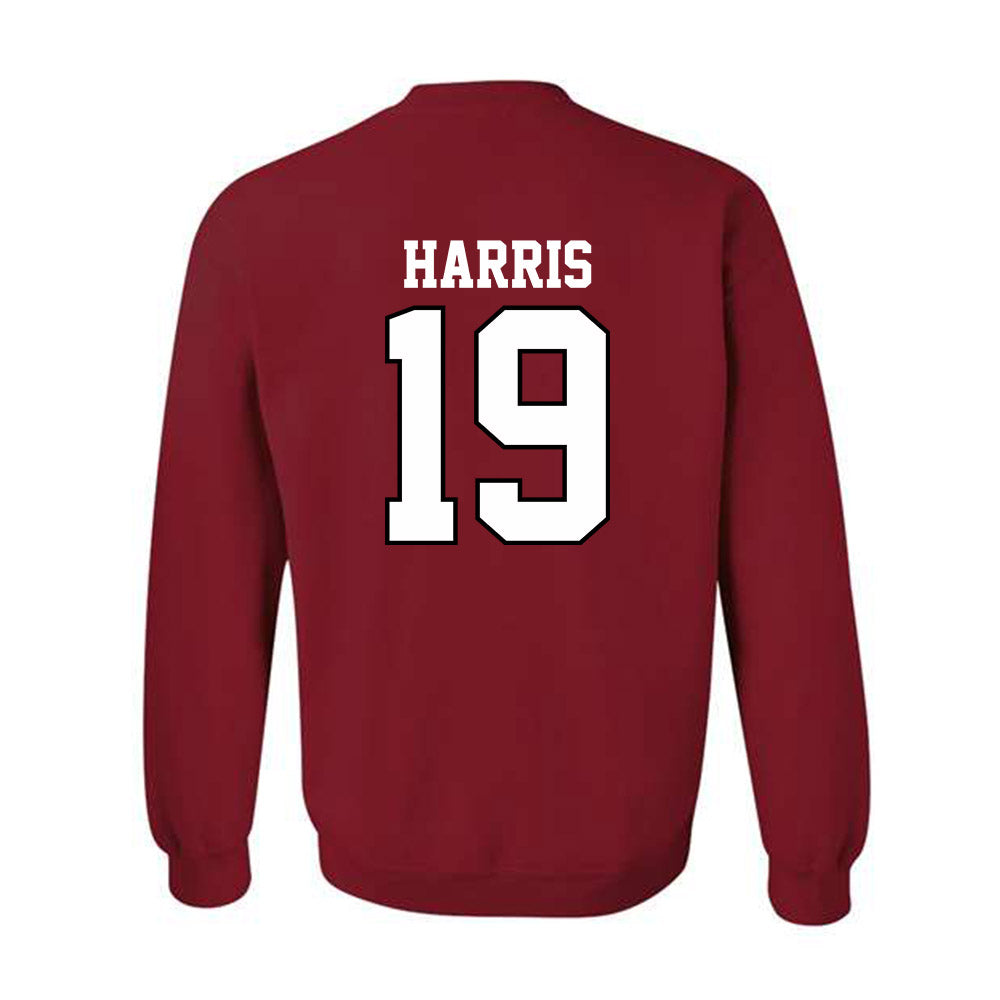 Oklahoma - NCAA Football : Brian Harris - Classic Shersey Crewneck Sweatshirt-1