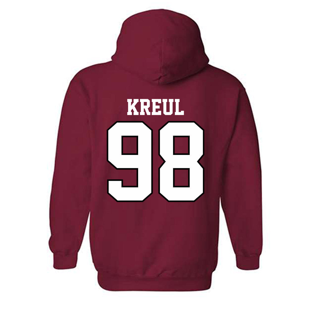 Oklahoma - NCAA Football : Jake Kreul - Classic Shersey Hooded Sweatshirt-1