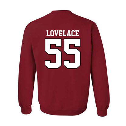 Oklahoma - NCAA Men's Basketball : Reid Lovelace - Classic Shersey Crewneck Sweatshirt-1