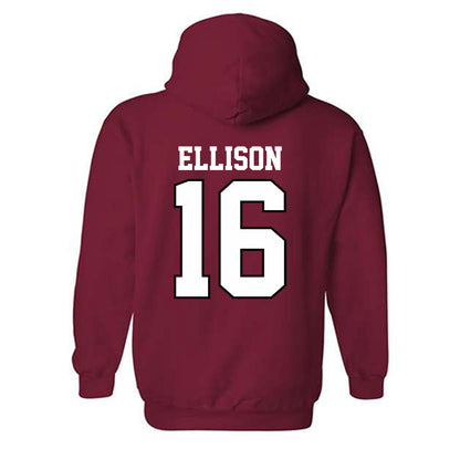 Oklahoma - NCAA Women's Soccer : Ariana Ellison - Classic Shersey Hooded Sweatshirt-1