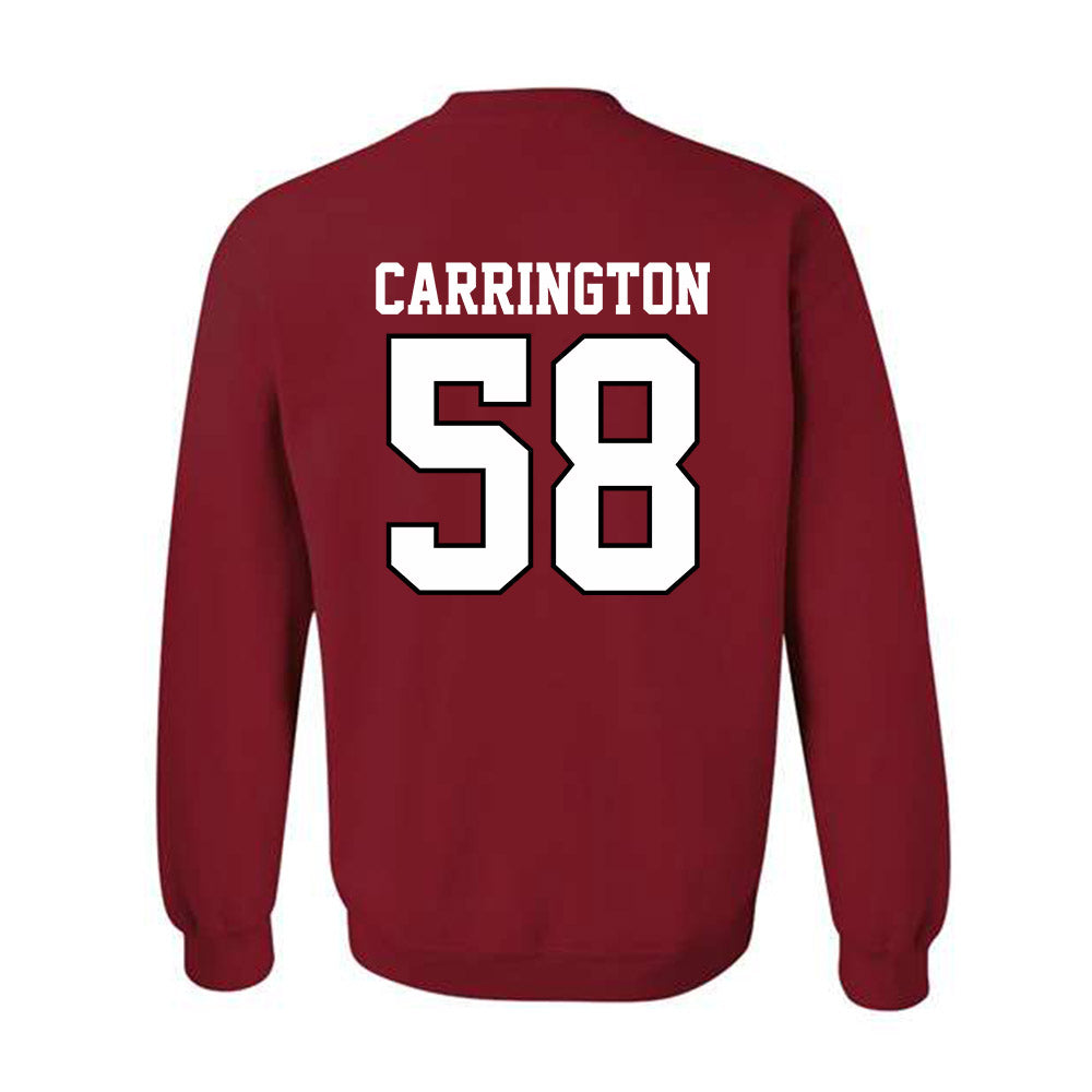 Oklahoma - NCAA Football : James Carrington - Classic Shersey Crewneck Sweatshirt-1