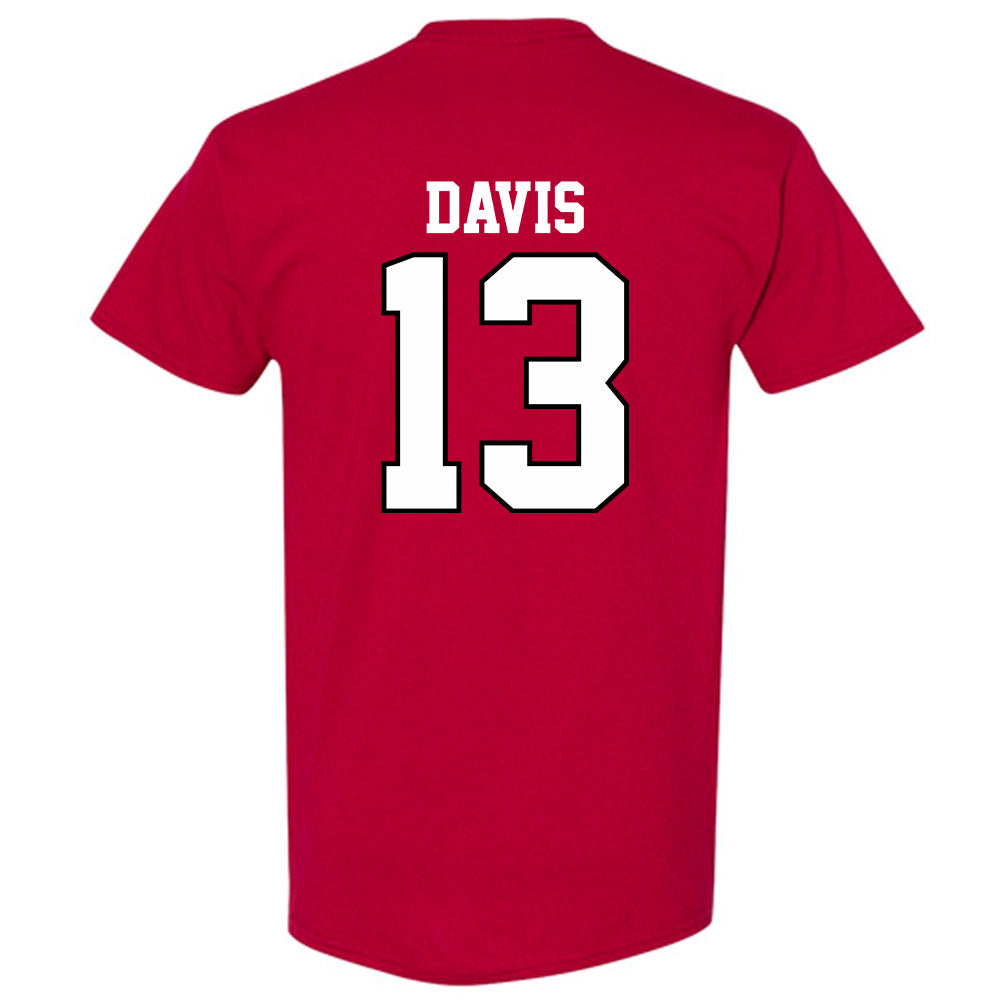 Oklahoma - NCAA Men's Basketball : Tae Davis - Classic Shersey T-Shirt-1