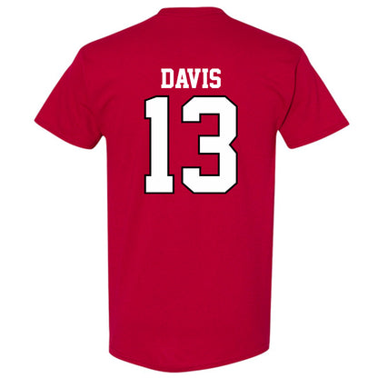 Oklahoma - NCAA Men's Basketball : Tae Davis - Classic Shersey T-Shirt-1