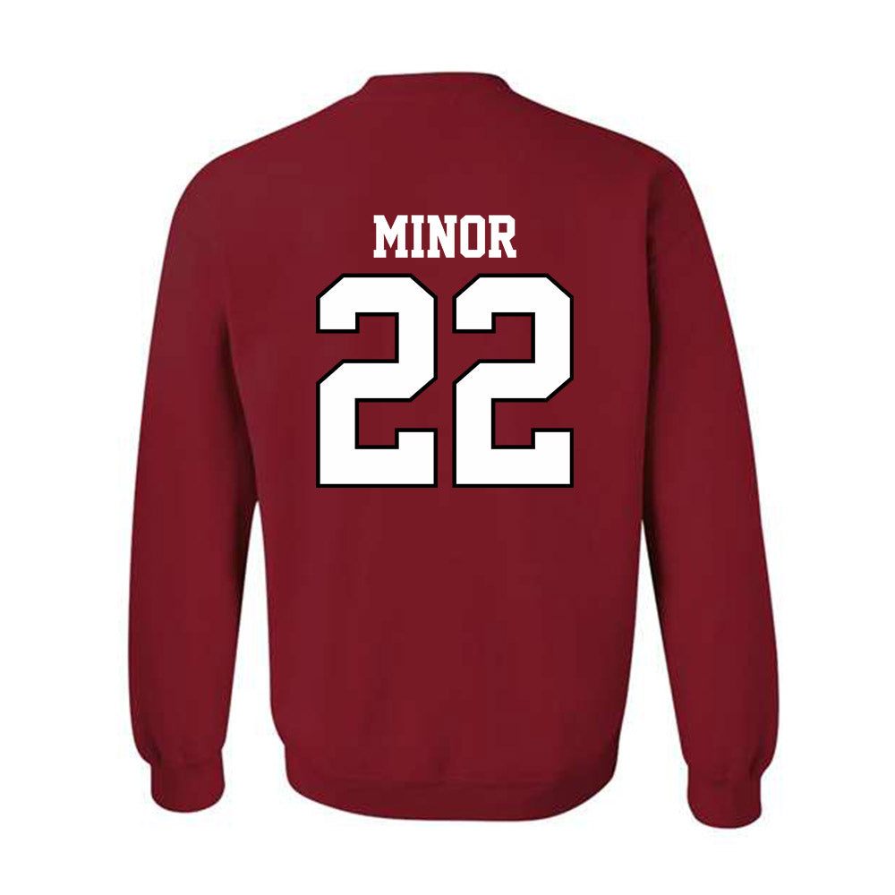 Oklahoma - NCAA Softball : Kai Minor - Classic Shersey Crewneck Sweatshirt-1