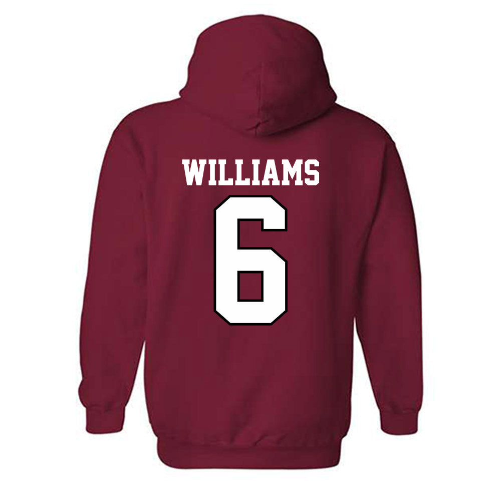 Oklahoma - NCAA Women's Basketball : Sahara Williams - Classic Shersey Hooded Sweatshirt-1