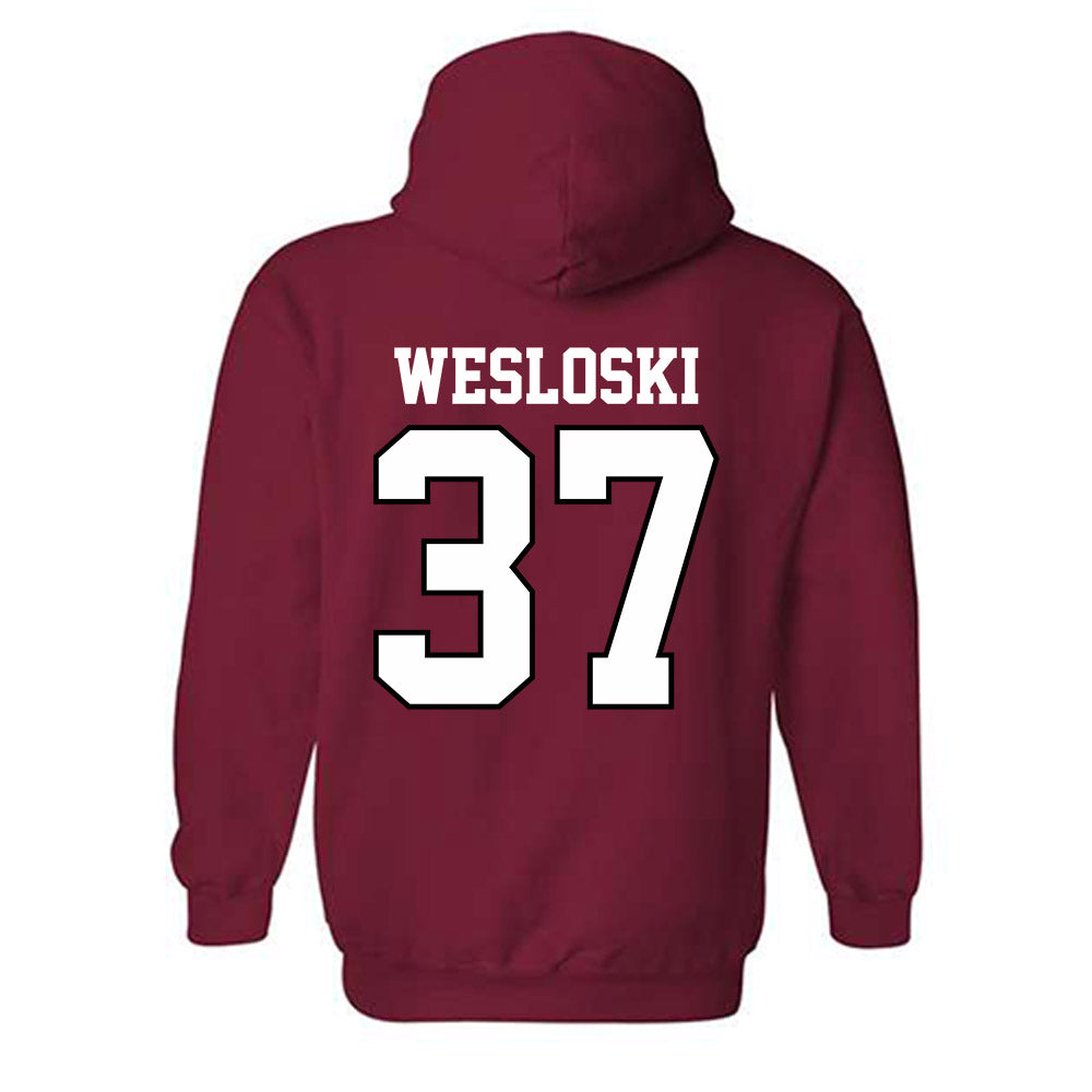 Oklahoma - NCAA Baseball : Nick Wesloski - Classic Shersey Hooded Sweatshirt-1