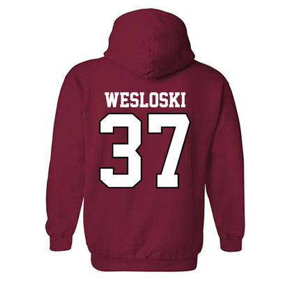 Oklahoma - NCAA Baseball : Nick Wesloski - Classic Shersey Hooded Sweatshirt-1