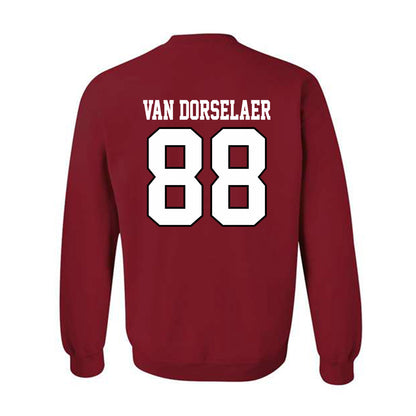 Oklahoma - NCAA Football : Jack Van Dorselaer - Classic Shersey Crewneck Sweatshirt-1