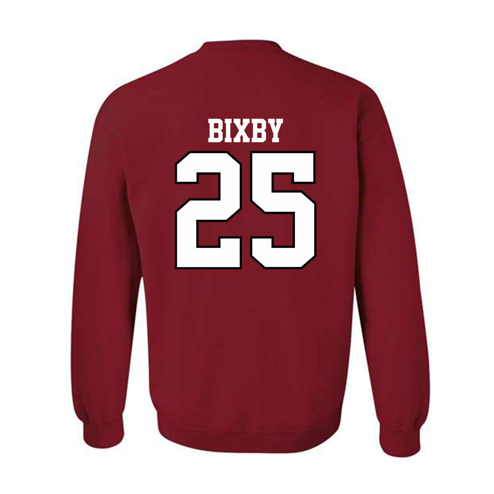 Oklahoma - NCAA Baseball : Mason Bixby - Classic Shersey Crewneck Sweatshirt-1