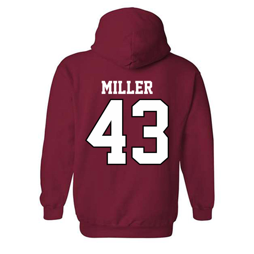 Oklahoma - NCAA Football : Grayson Miller - Classic Shersey Hooded Sweatshirt-1
