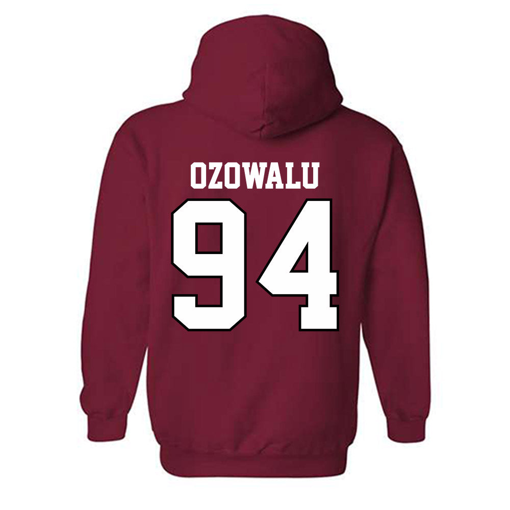 Oklahoma - NCAA Football : Kenny Ozowalu - Classic Shersey Hooded Sweatshirt-1