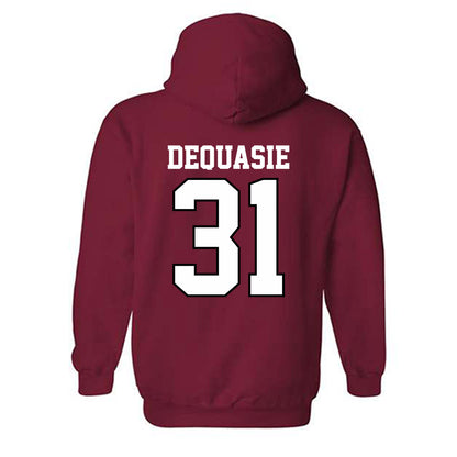 Oklahoma - NCAA Football : Reed DeQuasie - Classic Shersey Hooded Sweatshirt-1