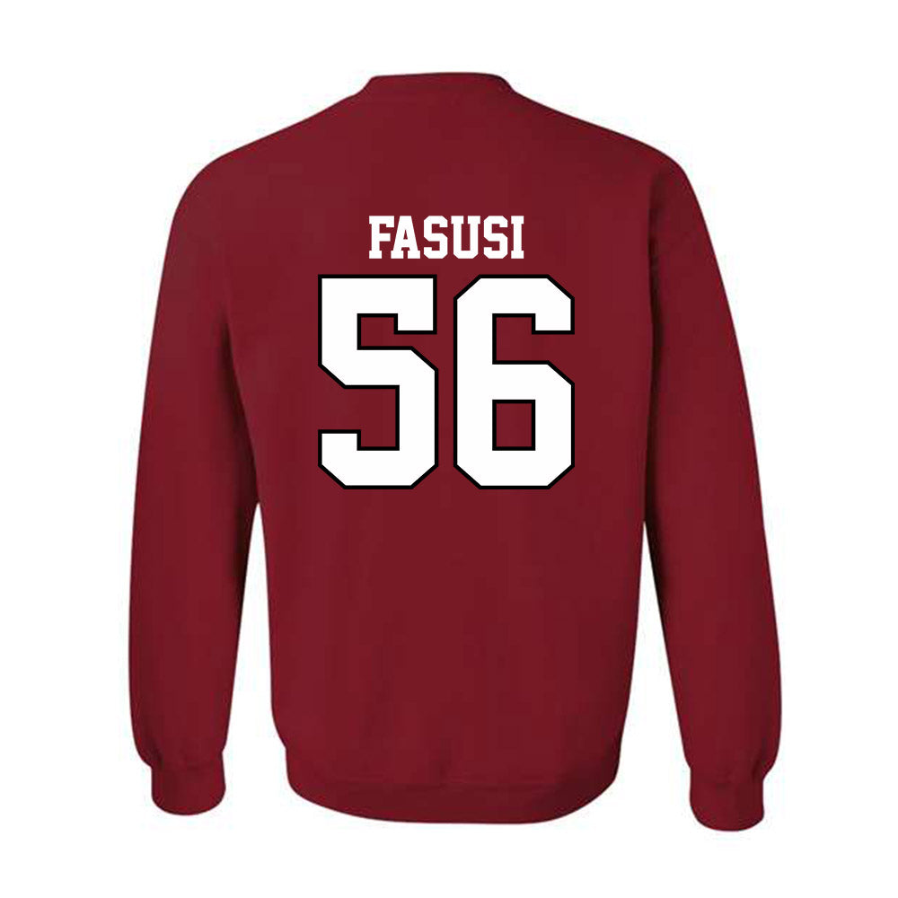 Oklahoma - NCAA Football : Michael Fasusi - Classic Shersey Crewneck Sweatshirt-1