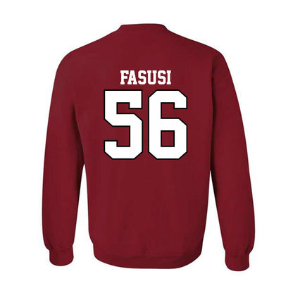 Oklahoma - NCAA Football : Michael Fasusi - Classic Shersey Crewneck Sweatshirt-1
