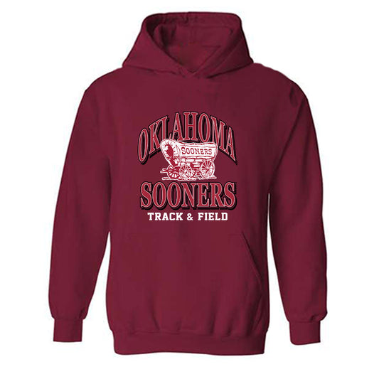 Oklahoma - NCAA Men's Track & Field : Braden Parris - Classic Shersey Hooded Sweatshirt-0
