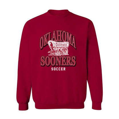 Oklahoma - NCAA Women's Soccer : Halley Coffey - Classic Shersey Crewneck Sweatshirt-0