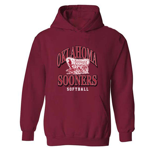 Oklahoma - NCAA Softball : Payton Westra - Classic Shersey Hooded Sweatshirt-0