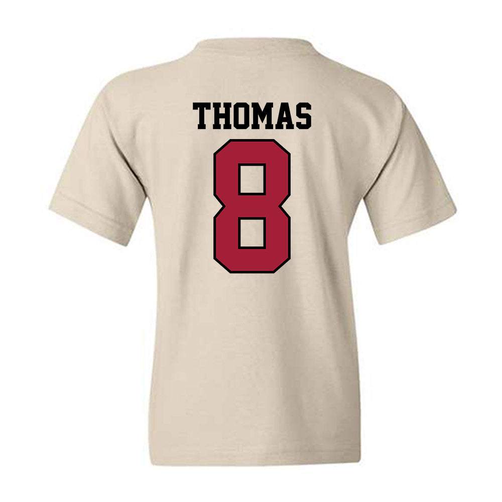 Oklahoma - NCAA Football : Bishop Thomas - Classic Shersey Youth T-Shirt-1