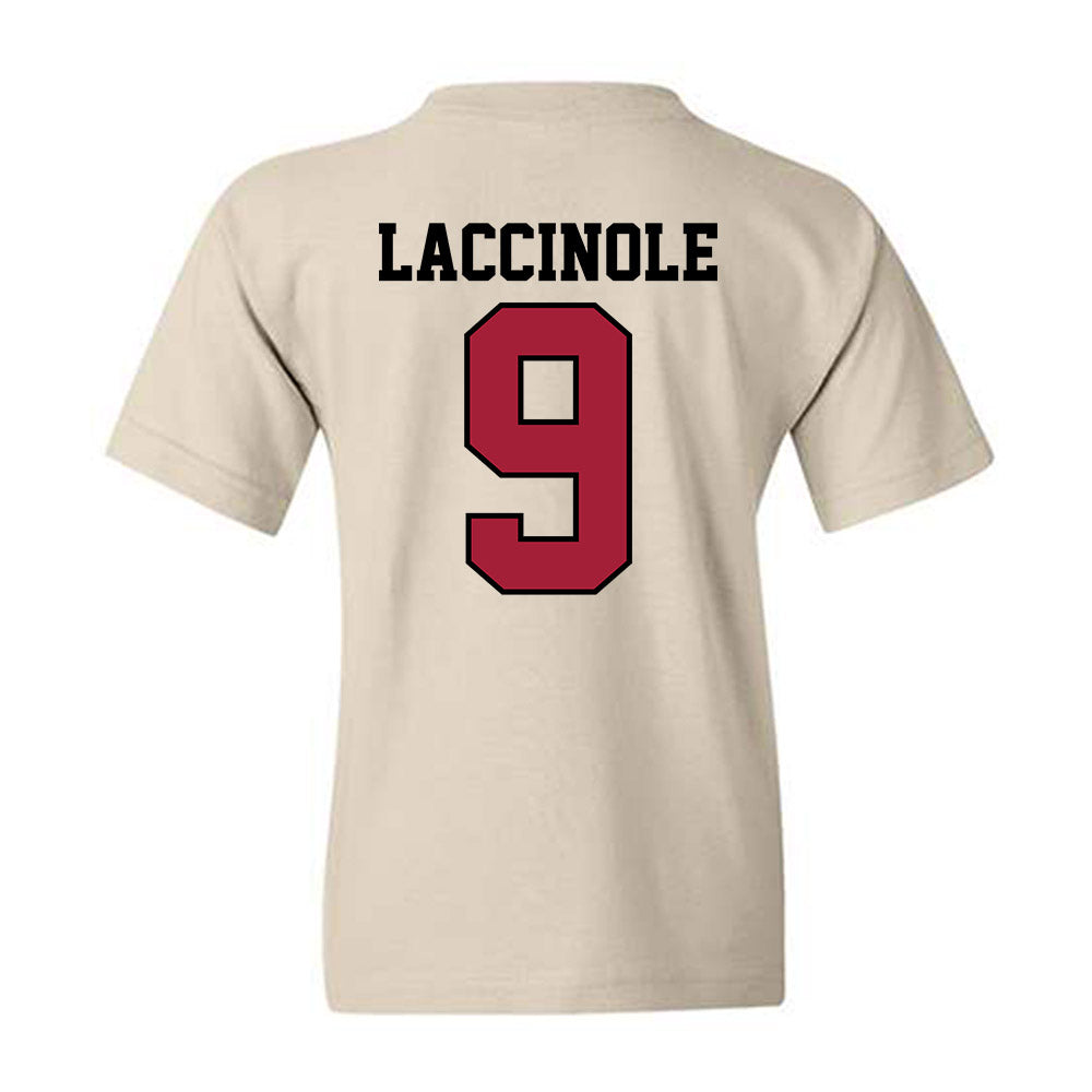 Oklahoma - NCAA Women's Soccer : Ally Laccinole - Classic Shersey Youth T-Shirt-1