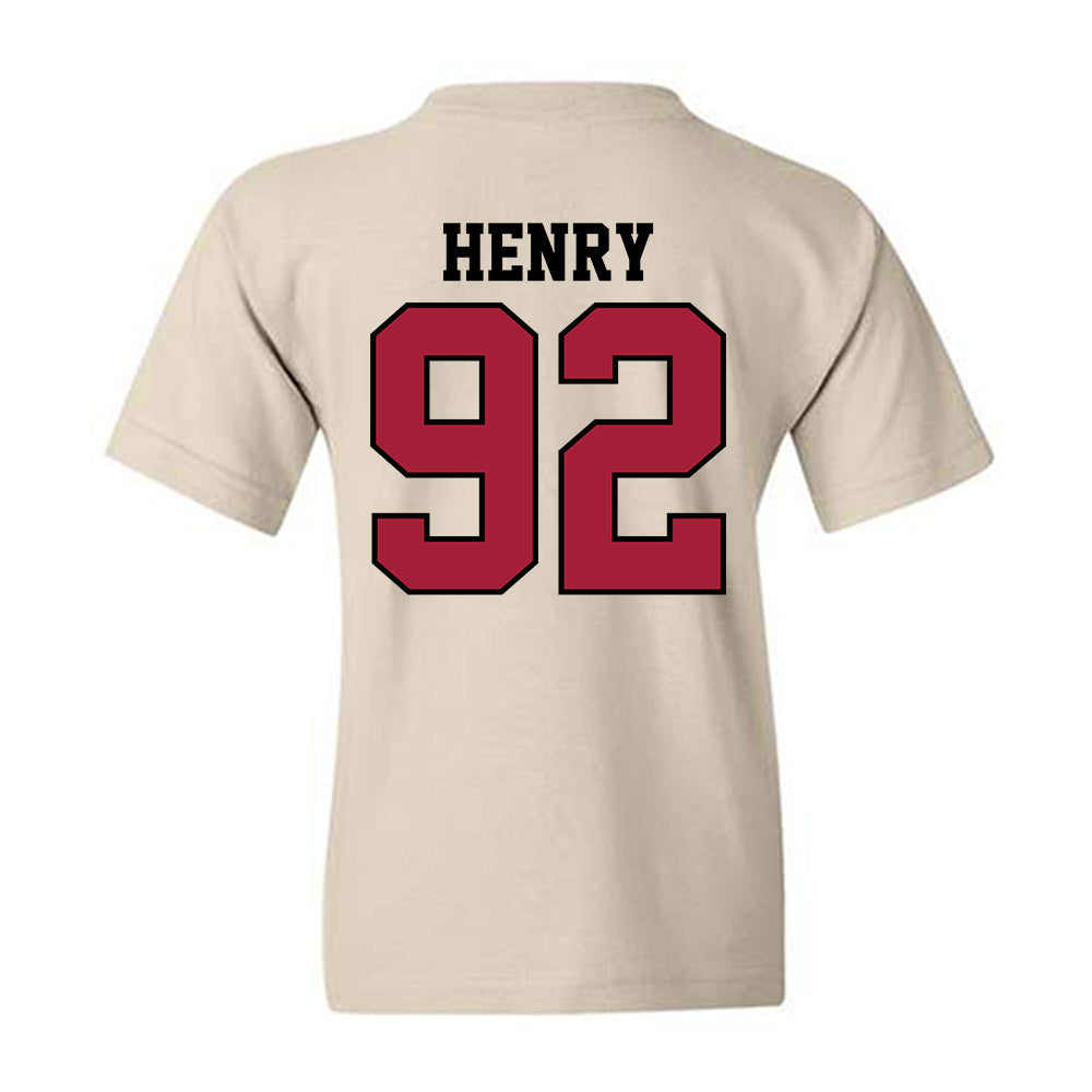 Oklahoma - NCAA Football : Jacob Henry - Classic Shersey Youth T-Shirt-1