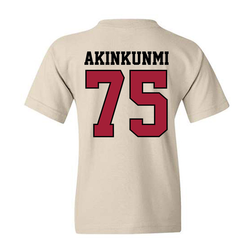 Oklahoma - NCAA Football : Daniel Akinkunmi - Classic Shersey Youth T-Shirt-1