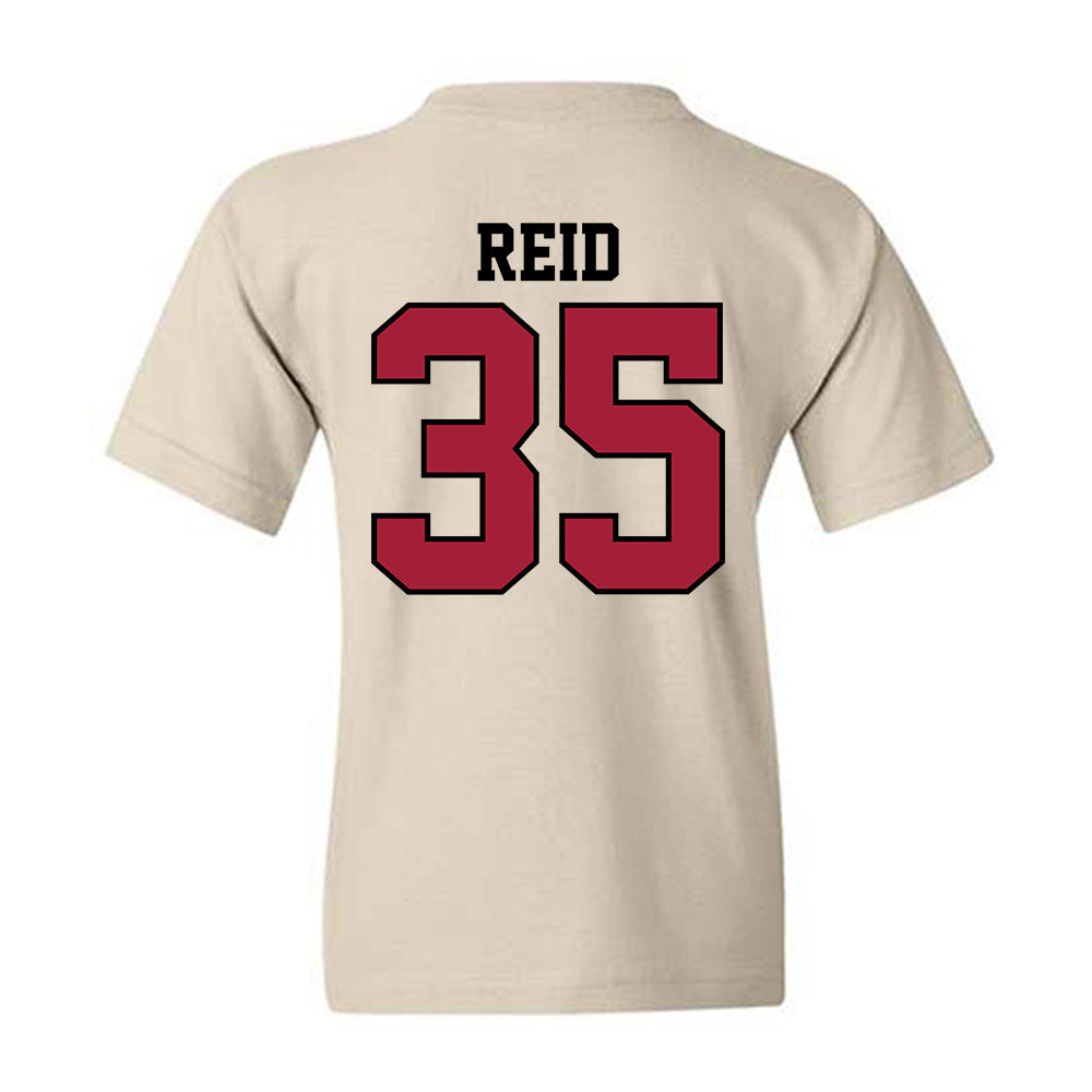 Oklahoma - NCAA Men's Basketball : Derrion Reid - Classic Shersey Youth T-Shirt-1