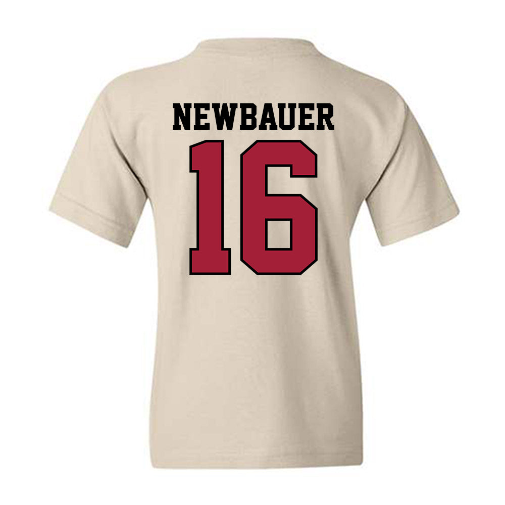 Oklahoma - NCAA Football : Whitt Newbauer - Classic Shersey Youth T-Shirt-1
