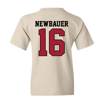 Oklahoma - NCAA Football : Whitt Newbauer - Classic Shersey Youth T-Shirt-1