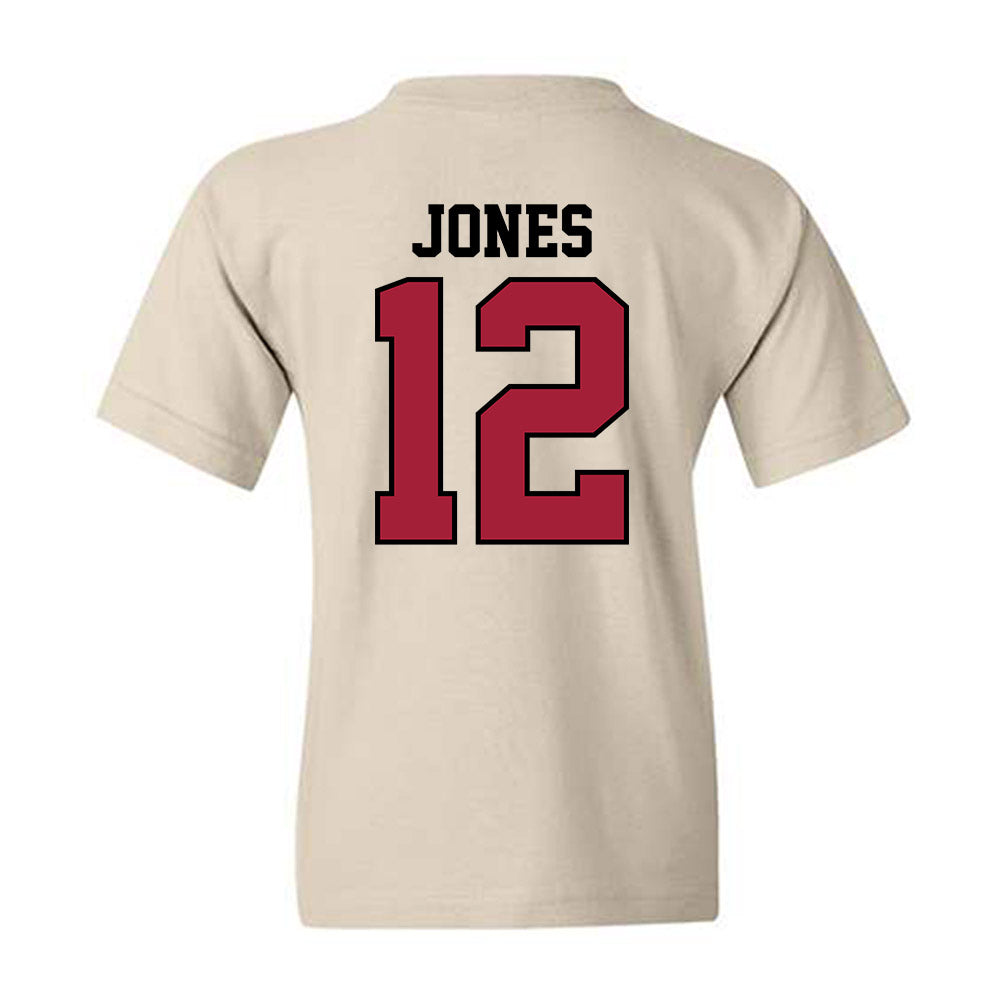Oklahoma - NCAA Men's Basketball : Jadon Jones - Classic Shersey Youth T-Shirt-1