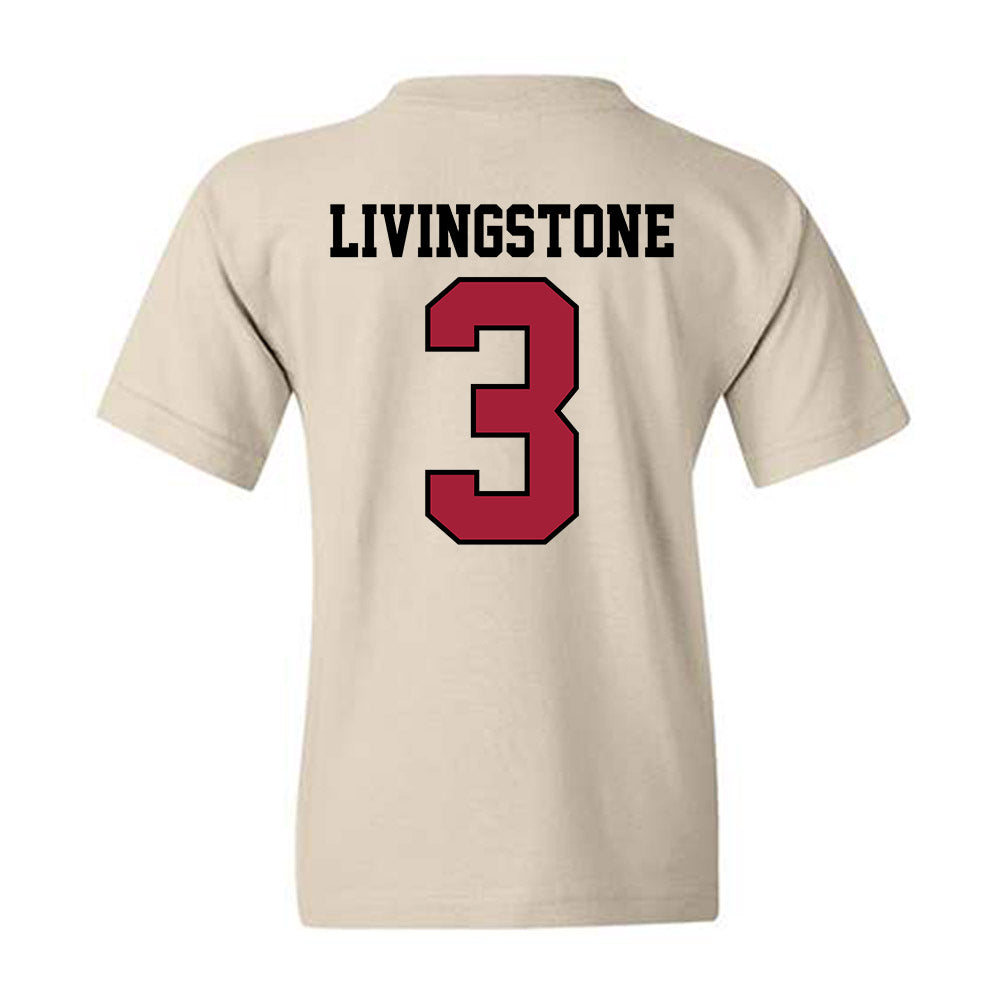 Oklahoma - NCAA Football : Parker Livingstone - Classic Shersey Youth T-Shirt-1