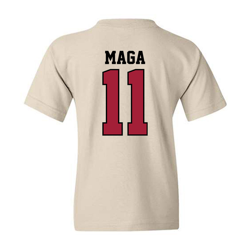Oklahoma - NCAA Women's Volleyball : Avaya Maga - Classic Shersey Youth T-Shirt-1