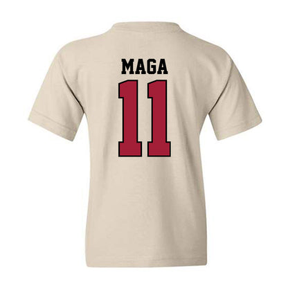 Oklahoma - NCAA Women's Volleyball : Avaya Maga - Classic Shersey Youth T-Shirt-1