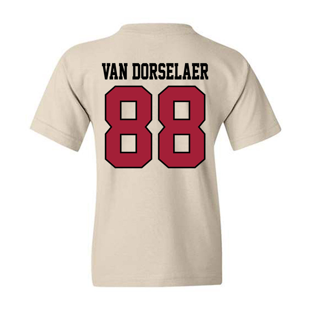 Oklahoma - NCAA Football : Jack Van Dorselaer - Classic Shersey Youth T-Shirt-1